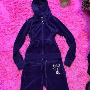Juicy couture navy tracksuit